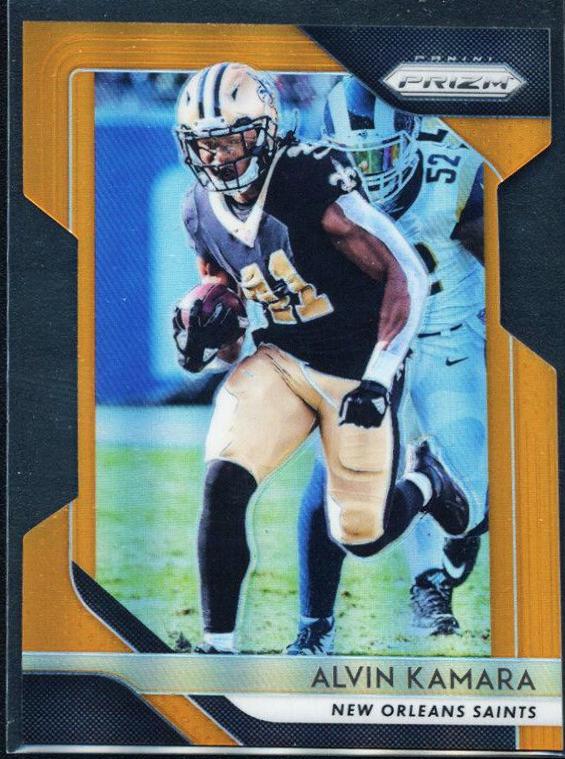 Alvin Kamara [Orange Prizm] #64