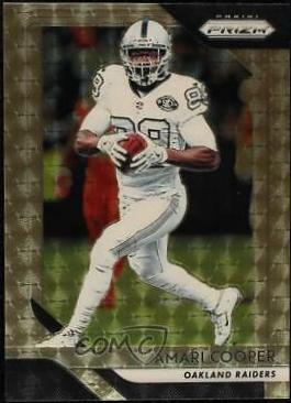 Amari Cooper [Gold Prizm Vinyl] #46
