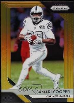 Amari Cooper [Gold Prizm] #46