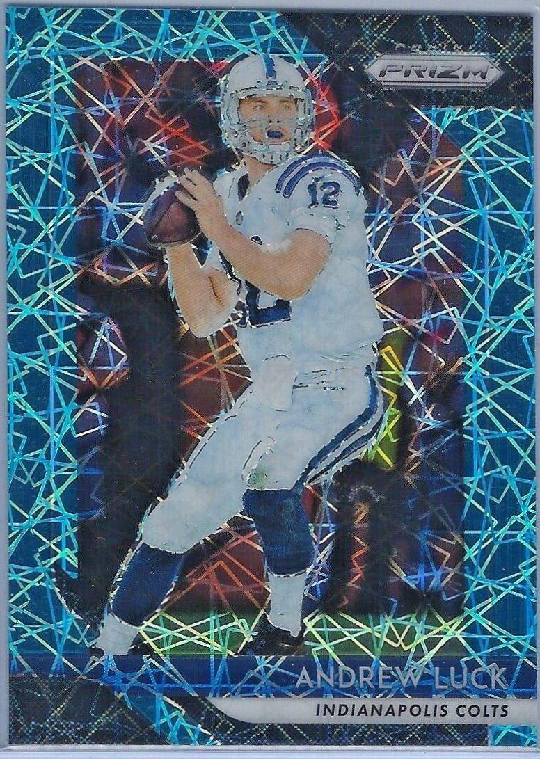 Andrew Luck [Blue Prizm] #114
