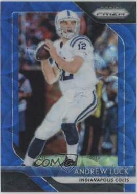 Andrew Luck [Blue Scope Prizm] #114