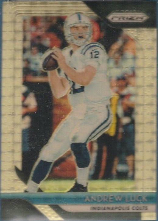 Andrew Luck [Gold Prizm Vinyl] #114