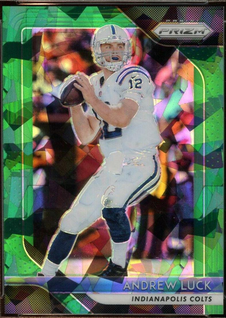 Andrew Luck [Green Prizm Crystals] #114