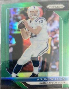 Andrew Luck [Green Prizm] #114