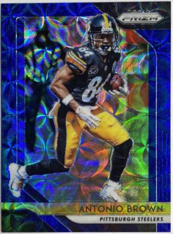 Antonio Brown [Blue Scope Prizm] #33