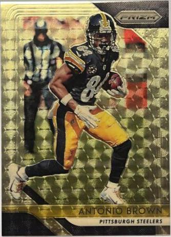Antonio Brown [Gold Prizm Vinyl] #33