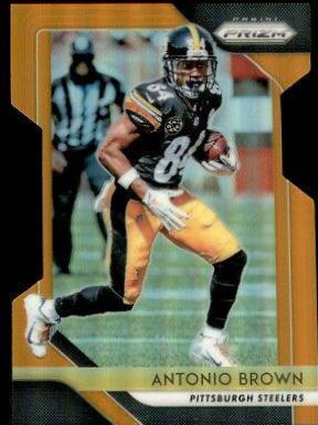 Antonio Brown [Orange Prizm] #33