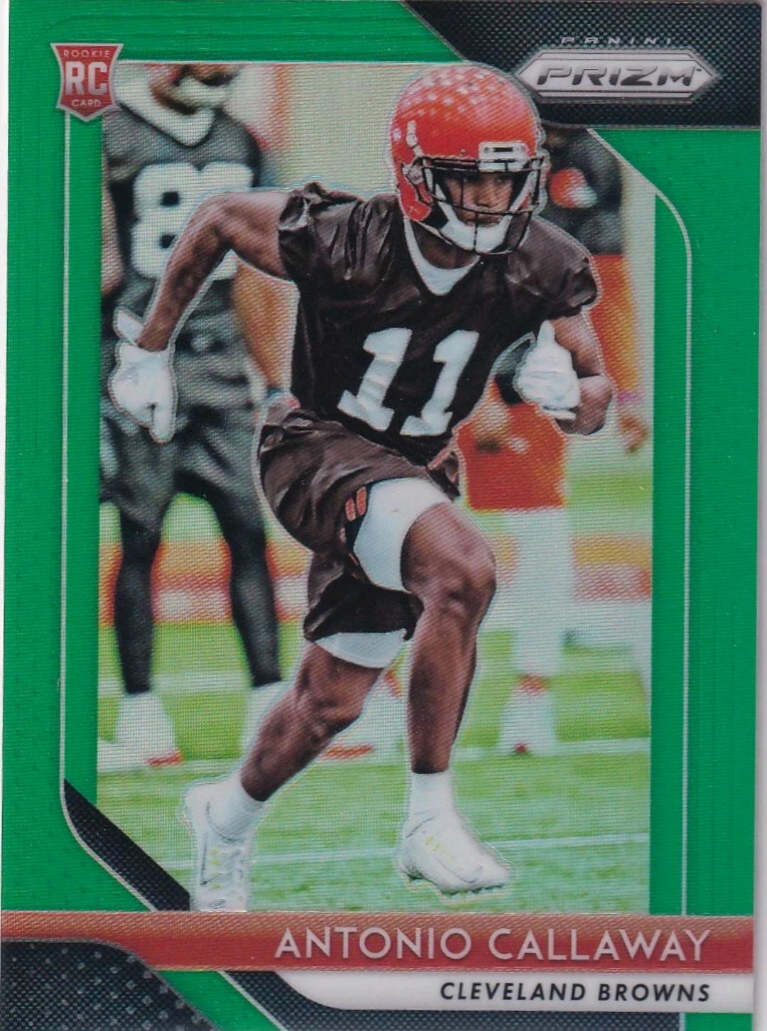 Antonio Callaway [Green Prizm] #270