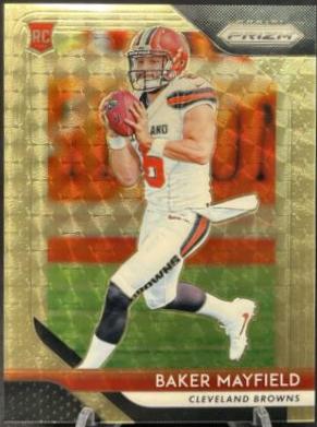 Baker Mayfield [Gold Prizm Vinyl] #201