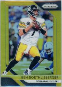Ben Roethlisberger [Gold Prizm] #31