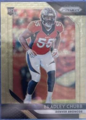 Bradley Chubb [Gold Prizm Vinyl] #204