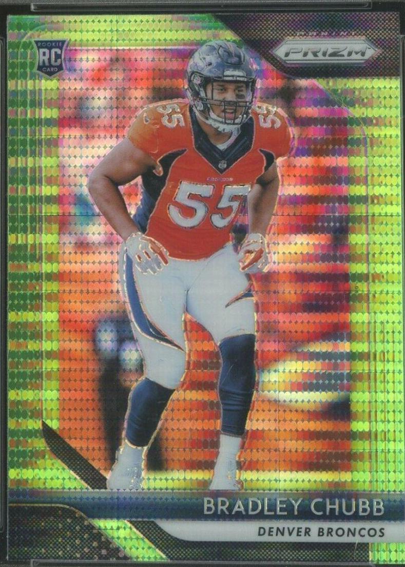 Bradley Chubb [Neon Green Pulsar] #204
