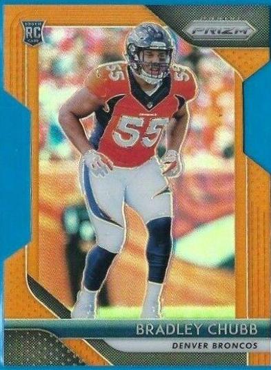 Bradley Chubb [Orange Prizm] #204