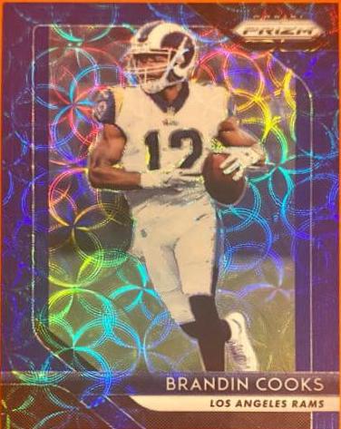 Brandin Cooks [Blue Scope Prizm] #94