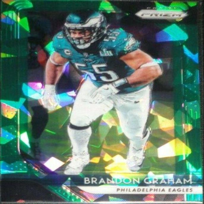 Brandon Graham [Green Prizm Crystals] #44