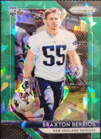 Braxton Berrios [Green Prizm Crystals] #287