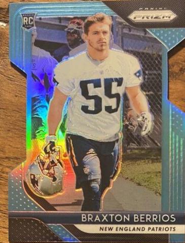 Braxton Berrios [Light Blue Prizm] #287