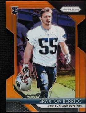 Braxton Berrios [Orange Prizm] #287