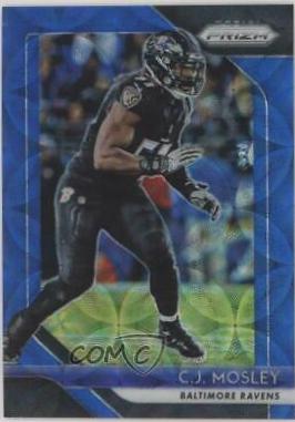 C.J. Mosley [Blue Scope Prizm] #184