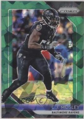 C.J. Mosley [Green Prizm Crystals] #184