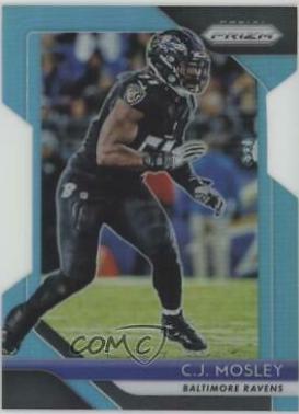 C.J. Mosley [Light Blue Prizm] #184
