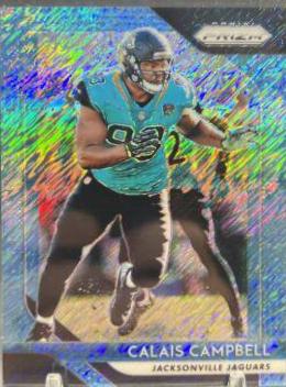 Calais Campbell [Blue Shimmer] #112