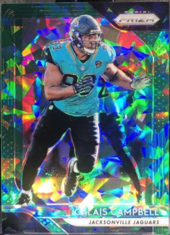 Calais Campbell [Green Prizm Crystals] #112