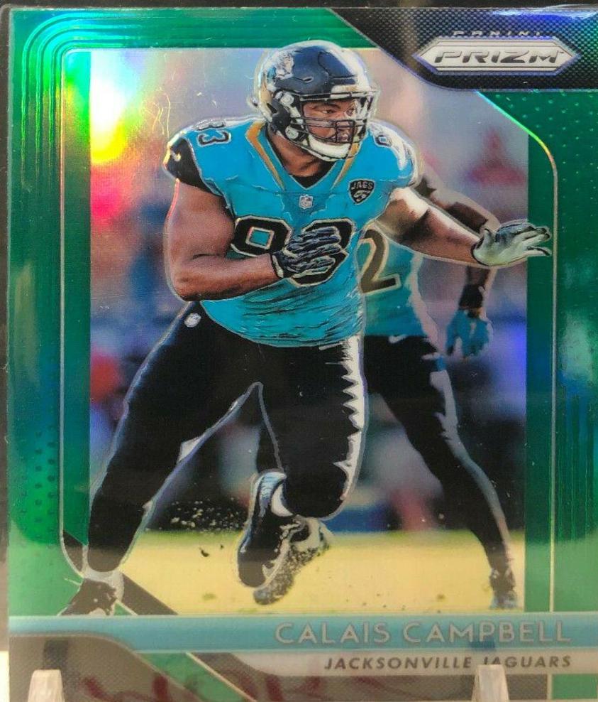 Calais Campbell [Green Prizm] #112