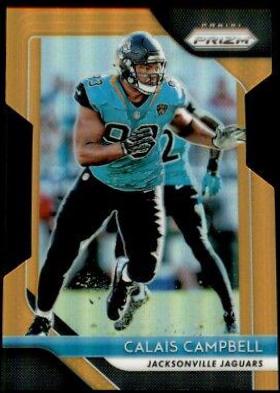 Calais Campbell [Orange Prizm] #112
