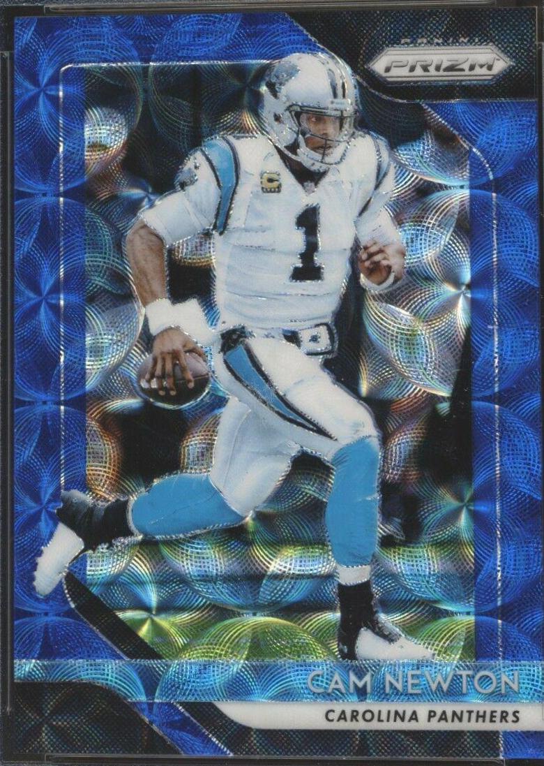 Cam Newton [Blue Scope Prizm] #169