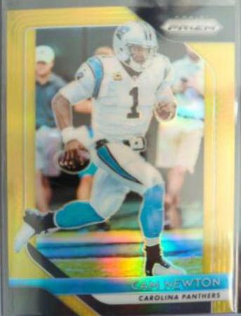 Cam Newton [Gold Prizm] #169