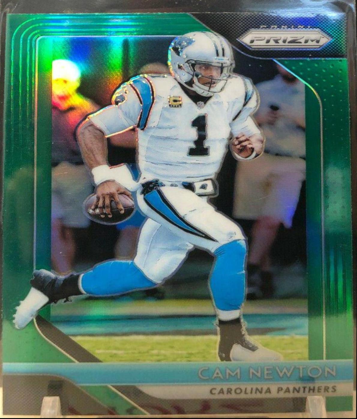 Cam Newton [Green Prizm] #169