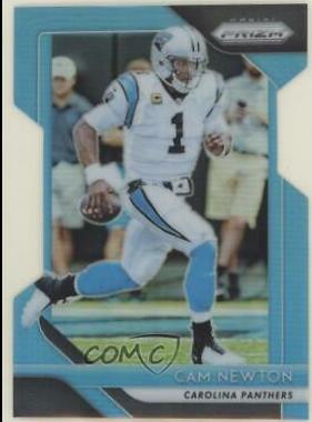Cam Newton [Light Blue Prizm] #169