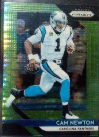 Cam Newton [Neon Green Pulsar] #169