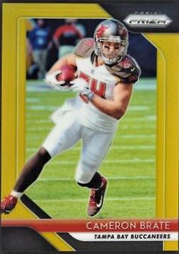 Cameron Brate [Gold Prizm] #17