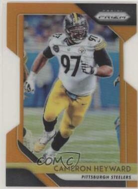 Cameron Heyward [Orange Prizm] #35