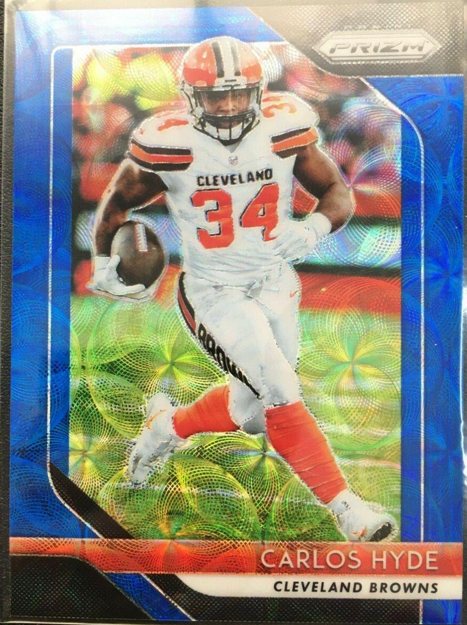 Carlos Hyde [Blue Scope Prizm] #154