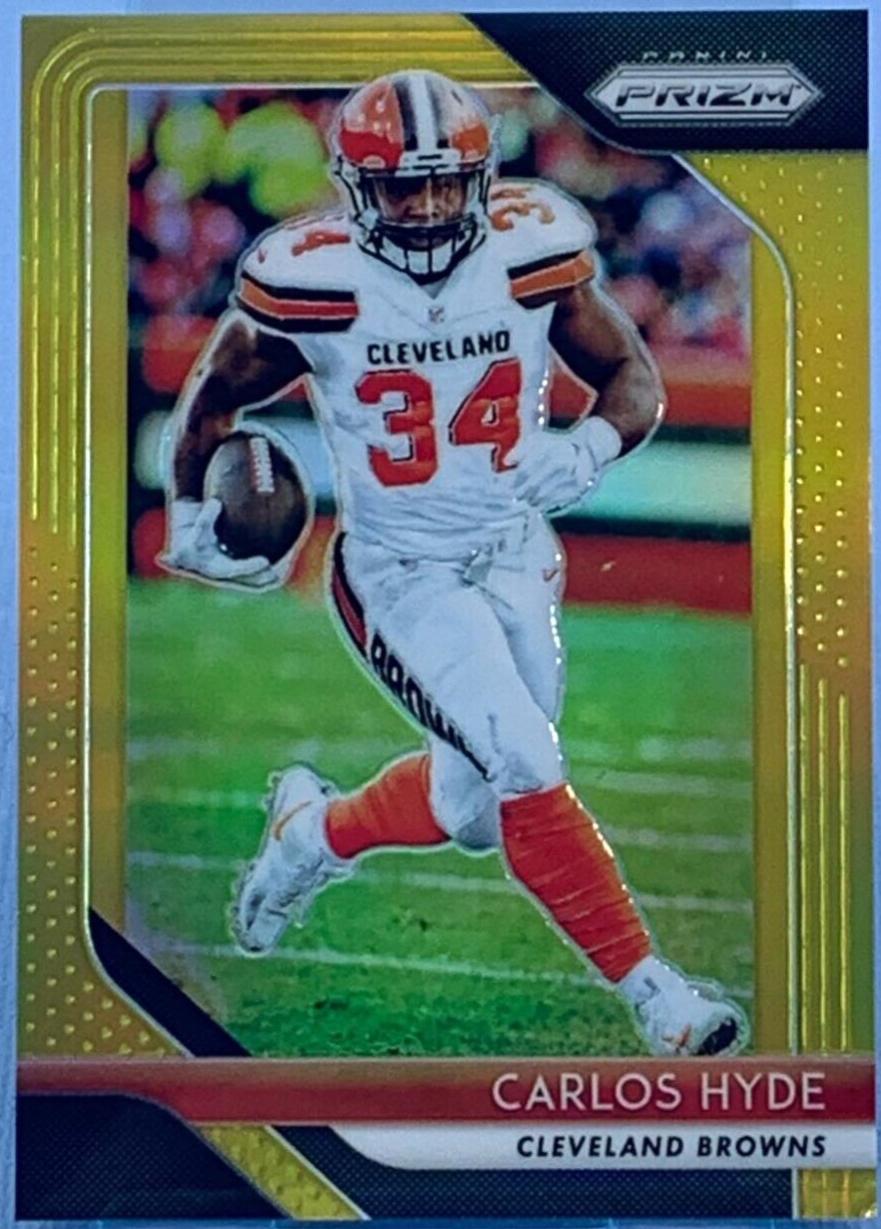 Carlos Hyde [Gold Prizm] #154