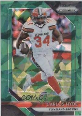 Carlos Hyde [Green Prizm Crystals] #154