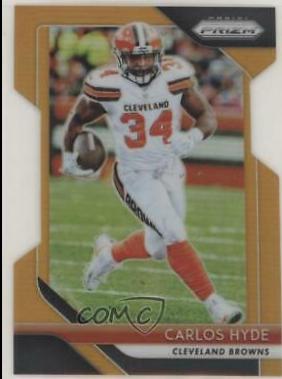 Carlos Hyde [Orange Prizm] #154