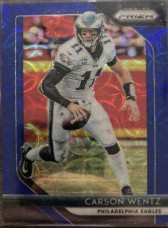 Carson Wentz [Blue Scope Prizm] #38