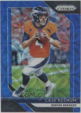 Case Keenum [Blue Scope Prizm] #141