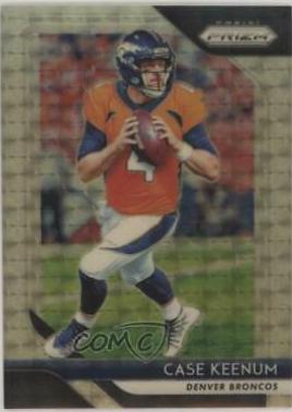 Case Keenum [Gold Prizm Vinyl] #141