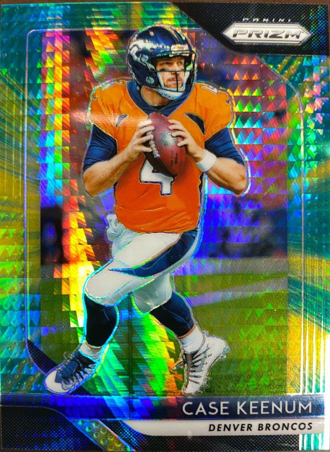 Case Keenum [Green Prizm] #141