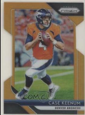 Case Keenum [Orange Prizm] #141