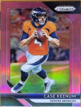 Case Keenum [Pink Prizm] #141
