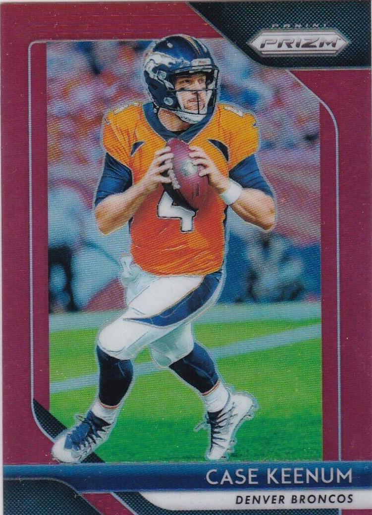 Case Keenum [Red Prizm] #141
