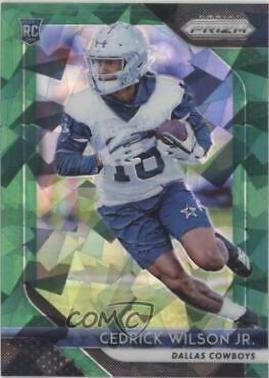 Cedrick Wilson Jr. [Green Prizm Crystals] #286