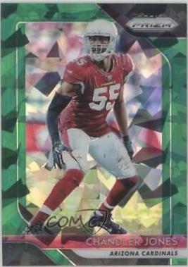 Chandler Jones [Green Prizm Crystals] #198
