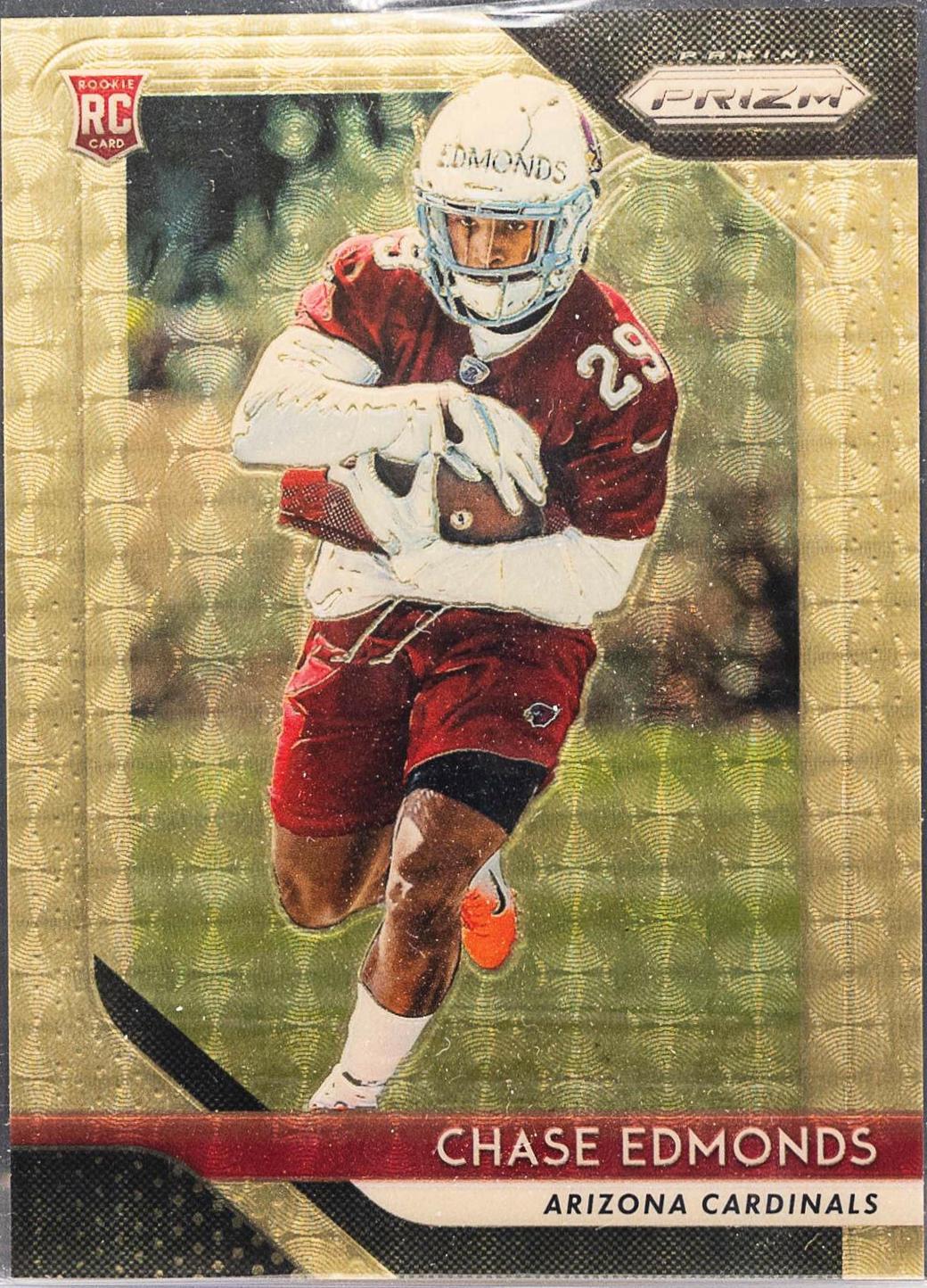 Chase Edmonds [Gold Prizm Vinyl] #276